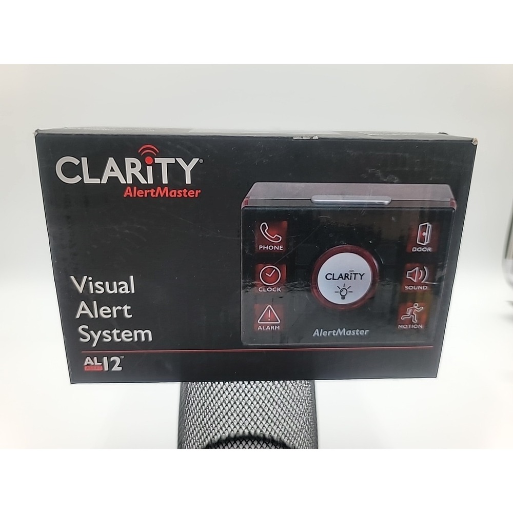 AL12 Clarity AlertMaster  Flashing Light Alert‎ System  Hearing Impaired